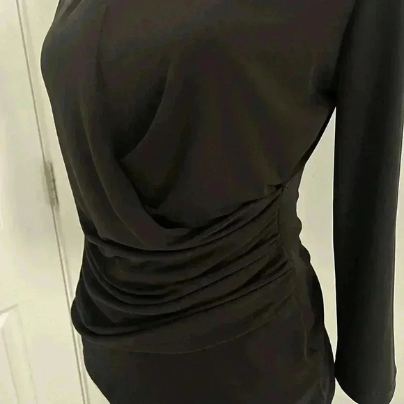 NEW YORK & Co Long Sleeve Blouse Size S - Picture 5 of 6